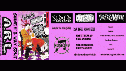 Napalm Death Is Dead : Shine !!! 3-Way Split